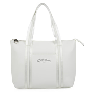 Bolso Shopper-Tote Cimarron Jenison Blanco