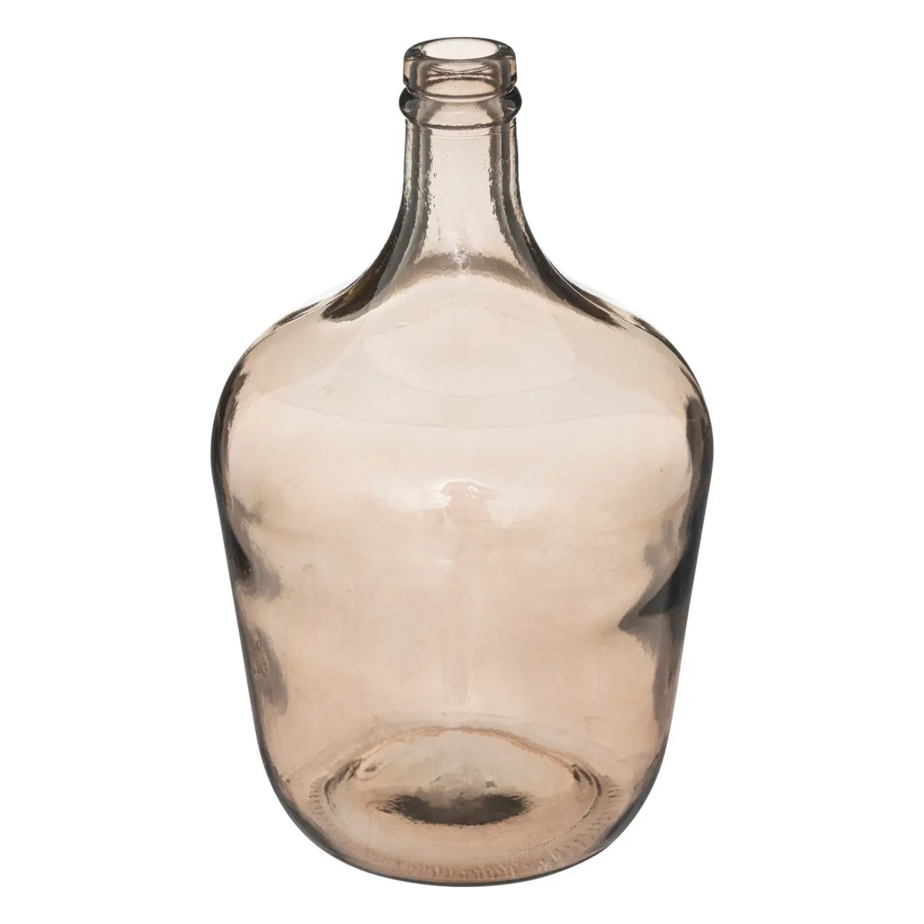 Vase "Dame Jeanne" gris H30cm