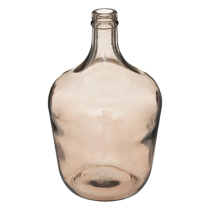 Vase "Dame Jeanne" gris H30cm