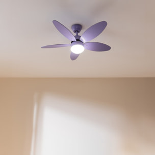 Cecotec Ventilateur de plafond avec lampe EnergySilence Aero 4260 Full Purple