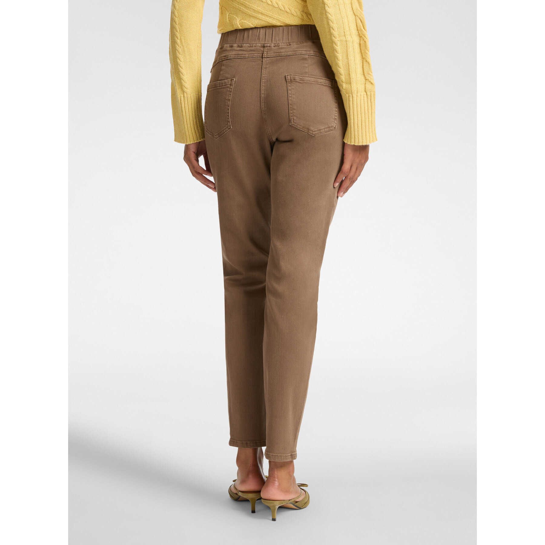 Elena Mirò - Jeggings - Marrone