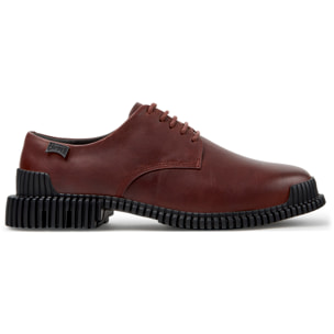 Zapatos de cordones - CAMPER Pix - Burdeos - Piel lisa