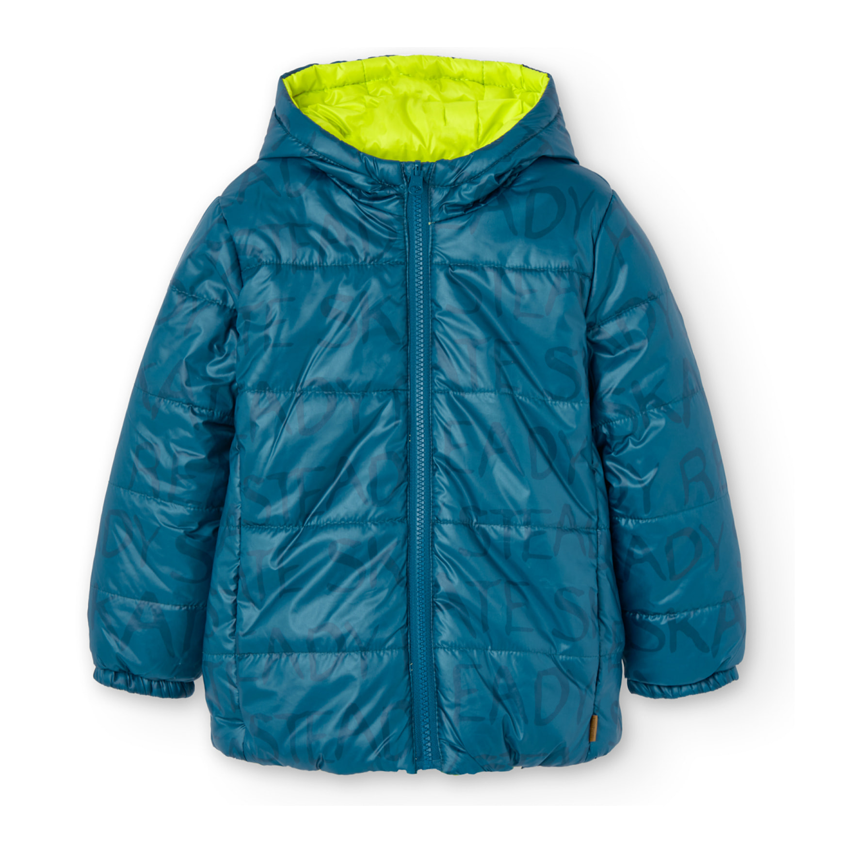 Parka reversible tejido técnico de niño