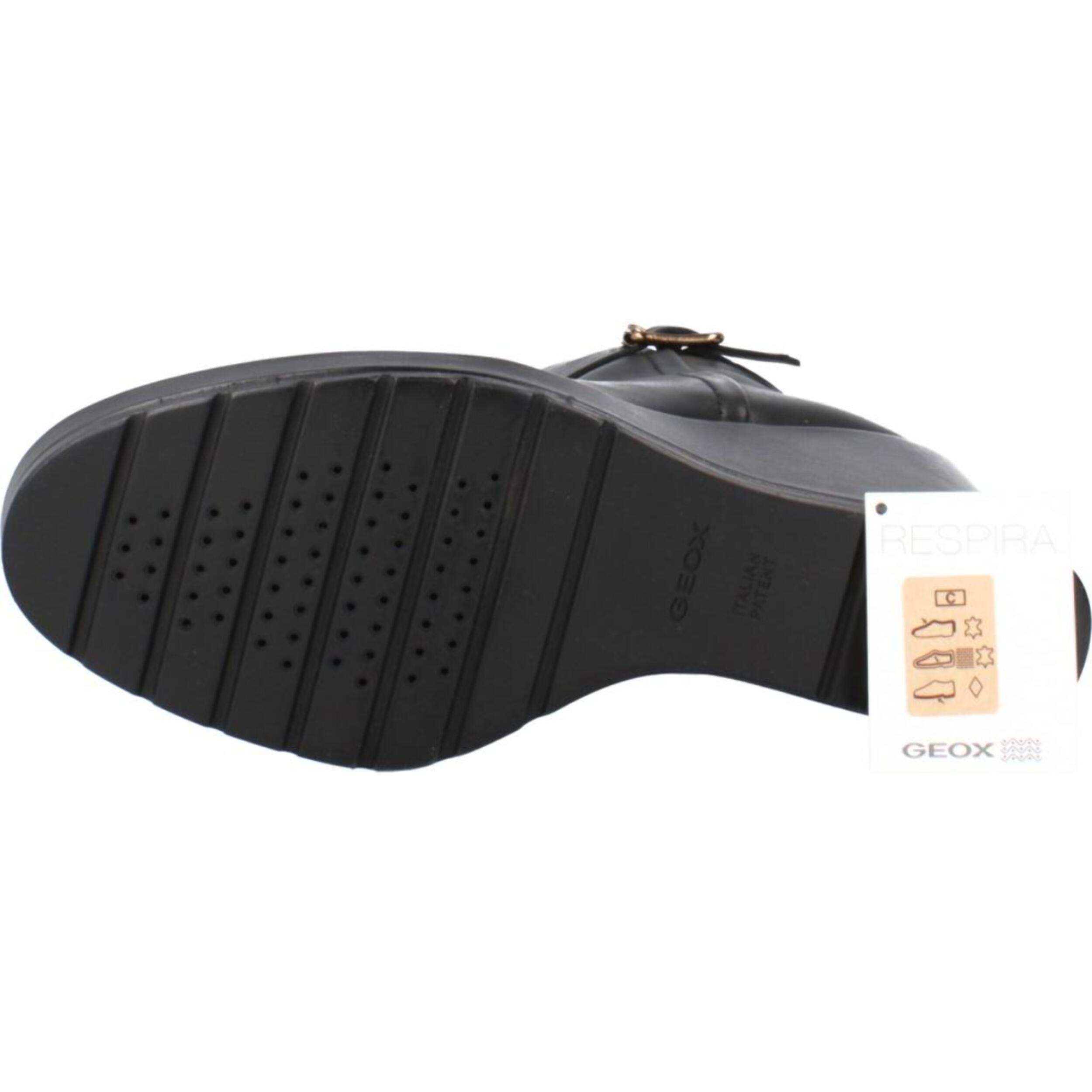 Botines Mujer de la marca GEOX  modelo D MANILVA NEGRO