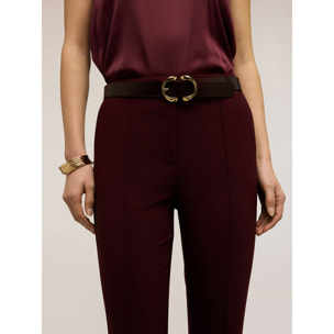 Motivi - Cintura con fibbia doppia - Marrone