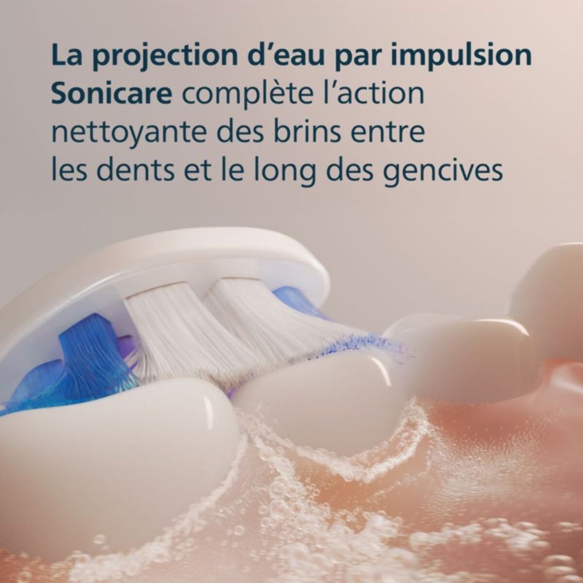 Brossette dentaire PHILIPS Sonicare lot de 5 - HX9055/87 white Gum Care- soin des gencives G3