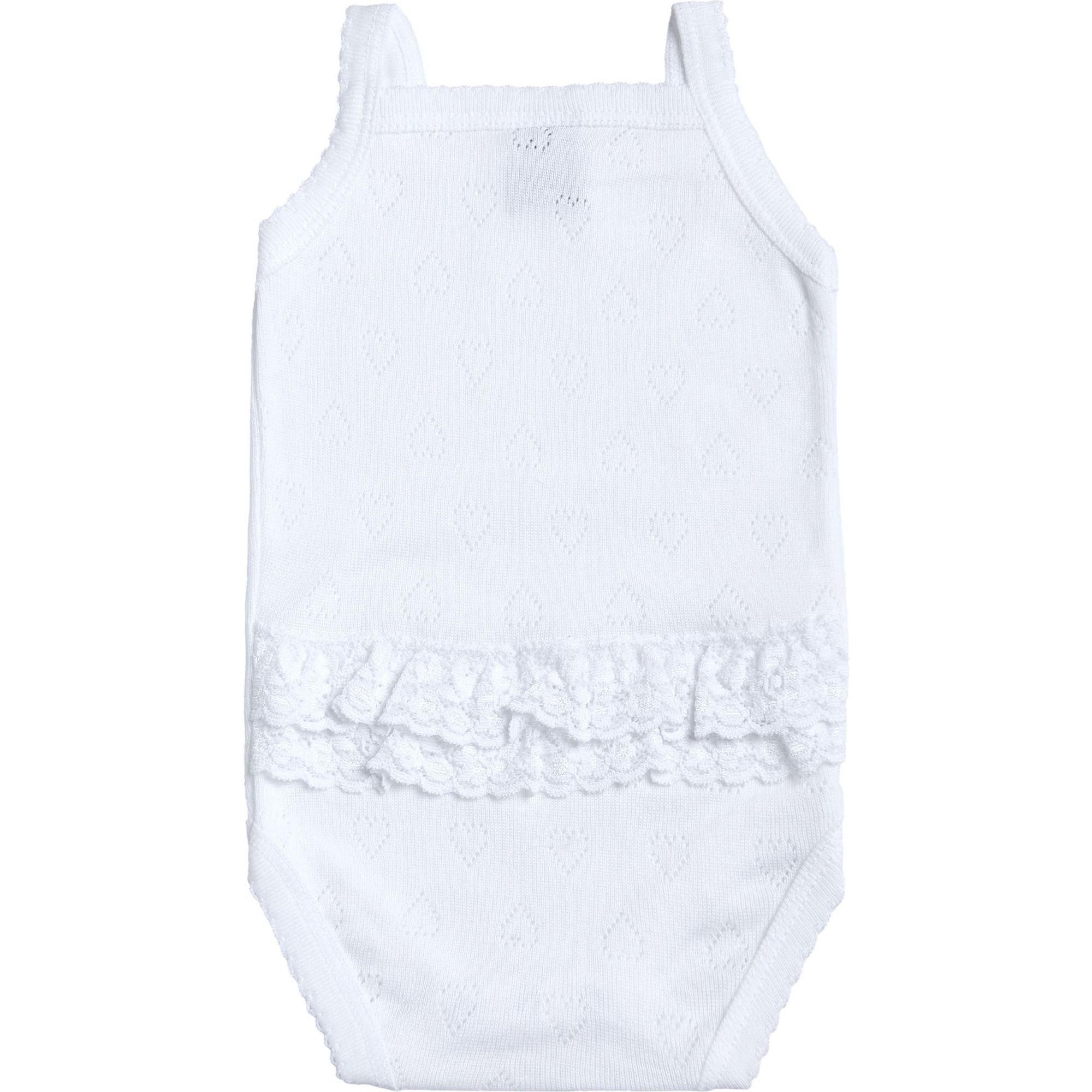 Body bebé tirantes volantes calado