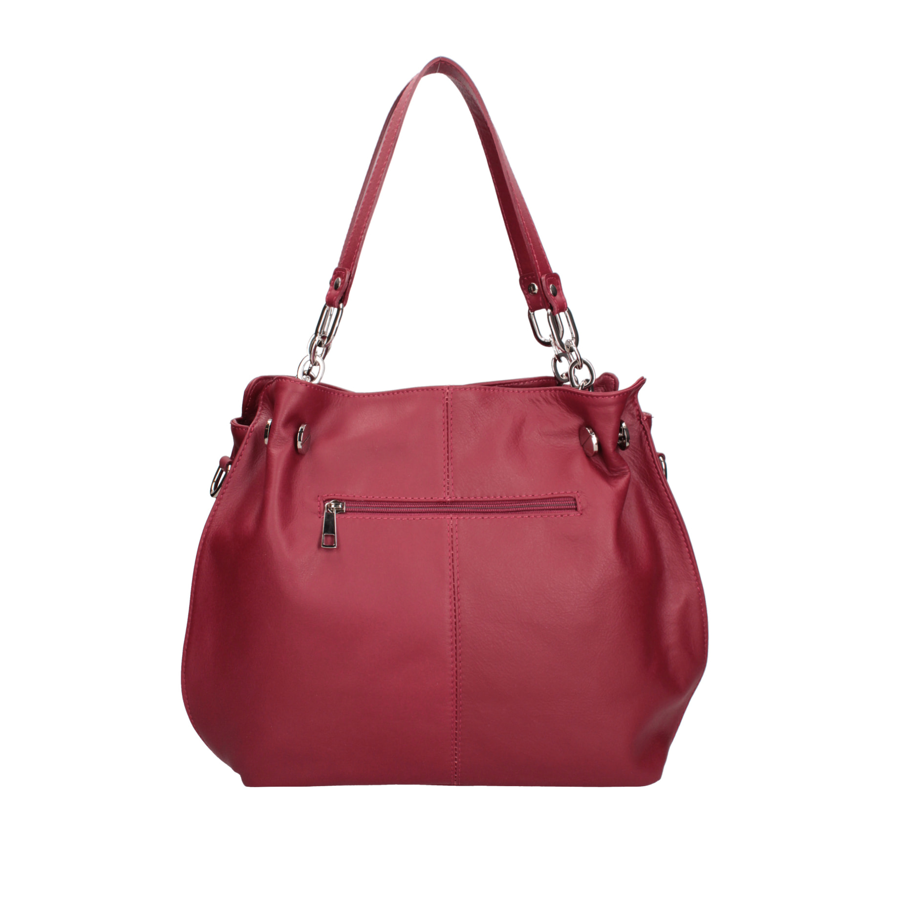 Borsa a mano da donna Made in Italy - Modello Ereba - 100% pelle - 38.0 x 30.0 x 12.0 cm