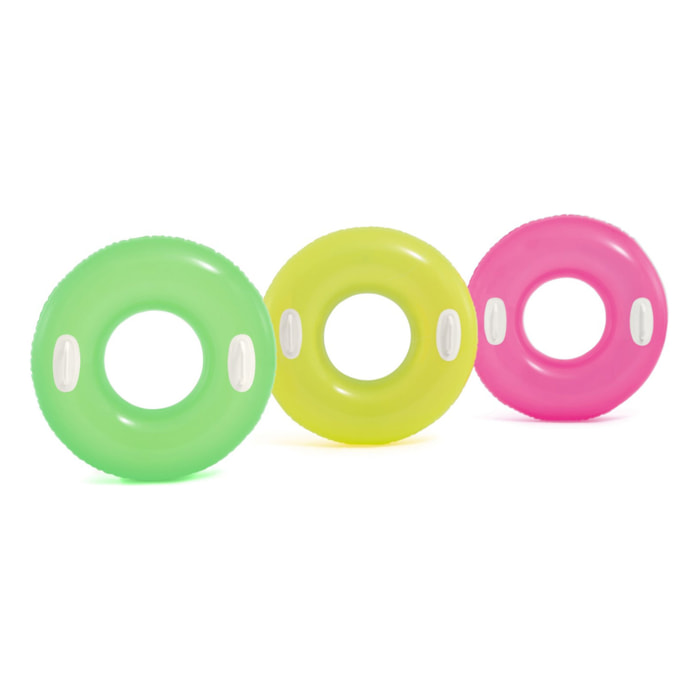 Salvavidas Intex con asas, colores surtidos, 76 cm