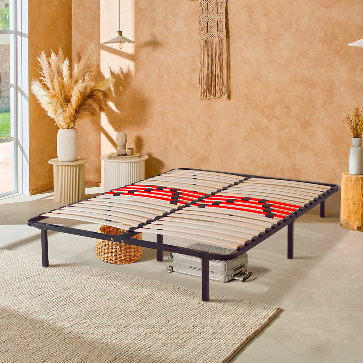 Kit cadre à lattes | 1 Place |morphologique | 3 zones de confort