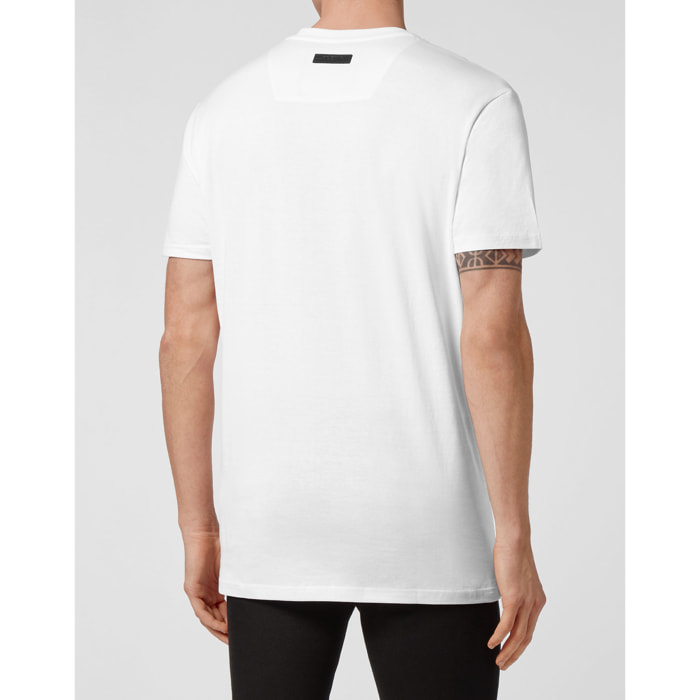 PHILIPP PLEIN T-shirt con scollo a V a maniche corte