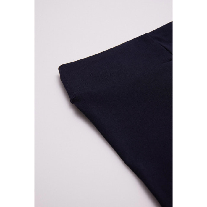 Leggings lunghi basico effetto push-up blu navy
