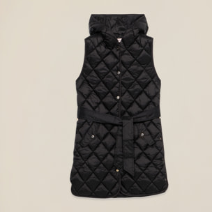 Oltre - Gilet piumino lightweight con cappuccio - Nero