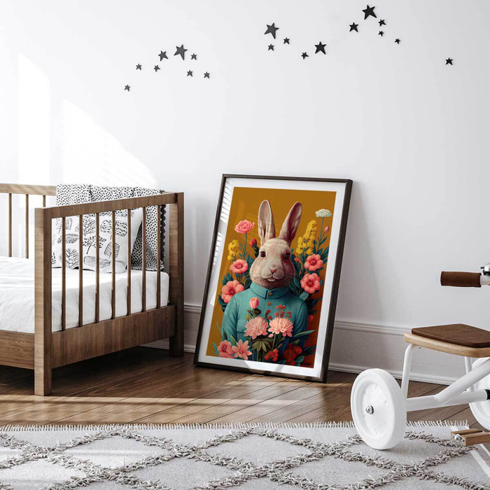 Affiche enfant m. lapin de pâques  Affiche seule