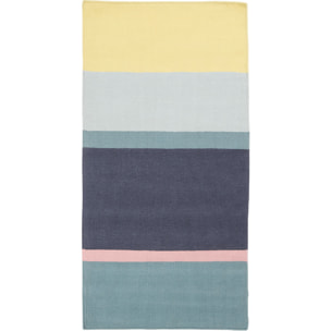 Tapis salon et chambre fait main en laine motif simple CUNA