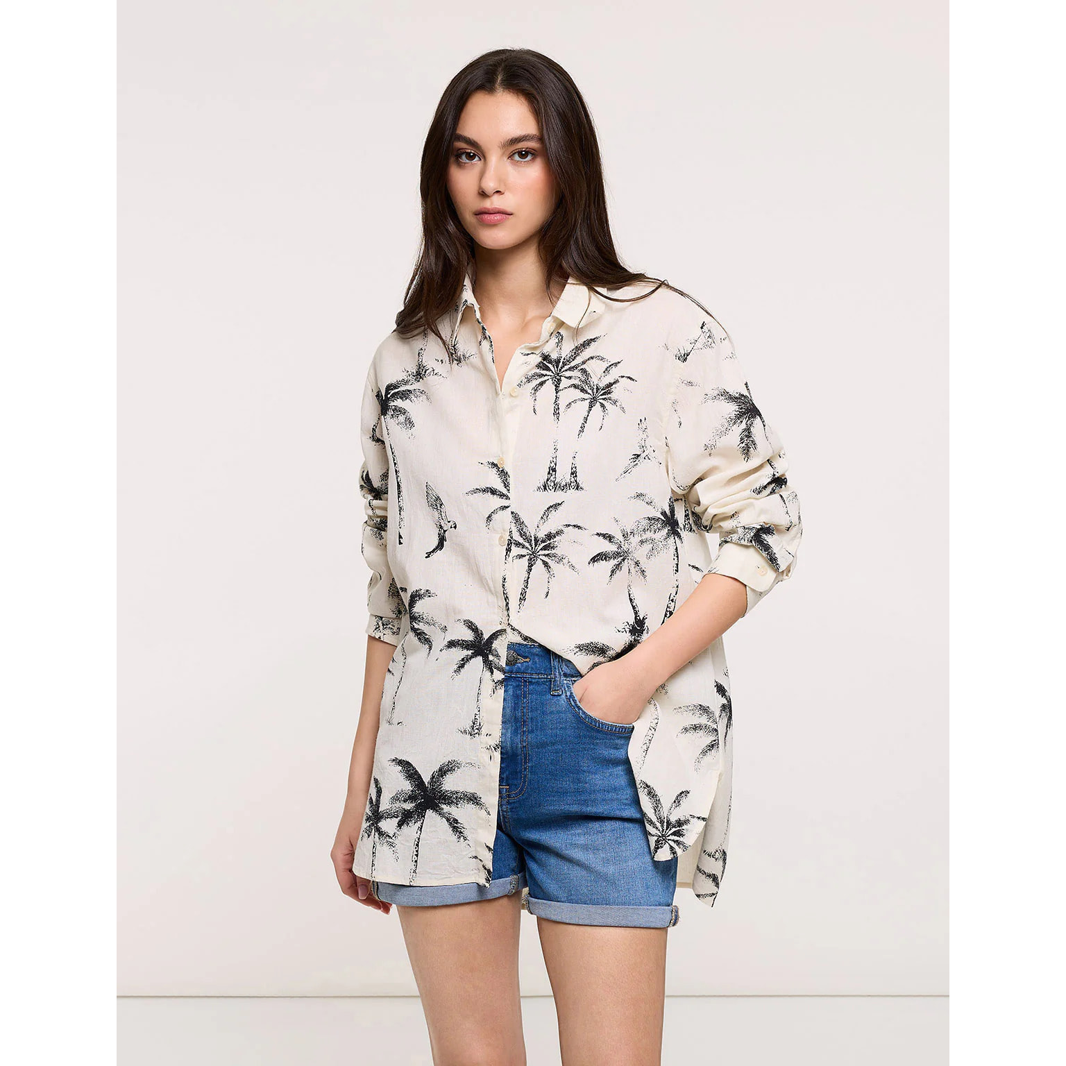 Camisa Manga Larga Blanca - Blaca