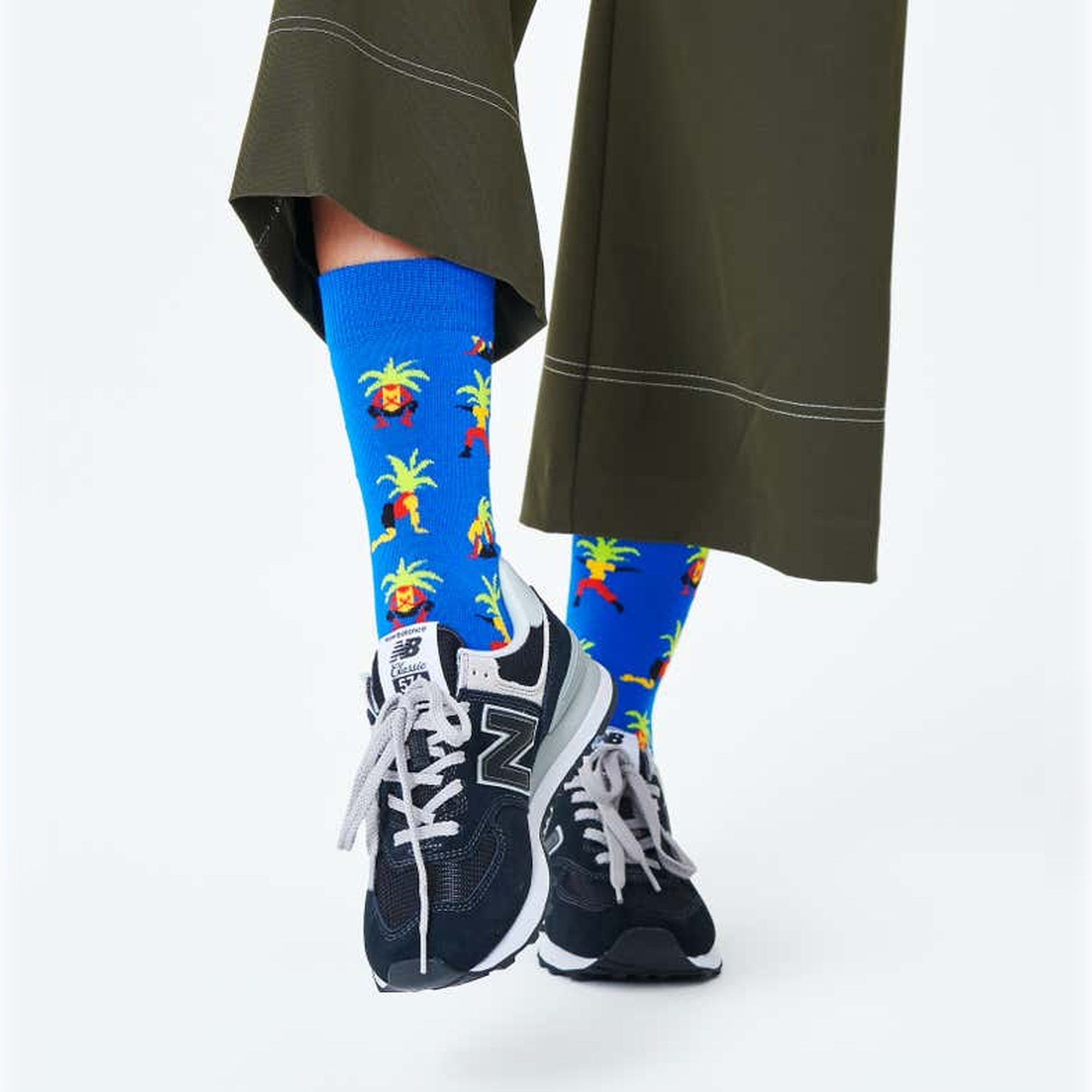 Calcetines yoga palm