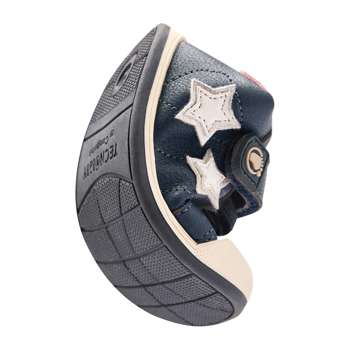 Sneakers per neonati con design rispettoso e stampa a stella