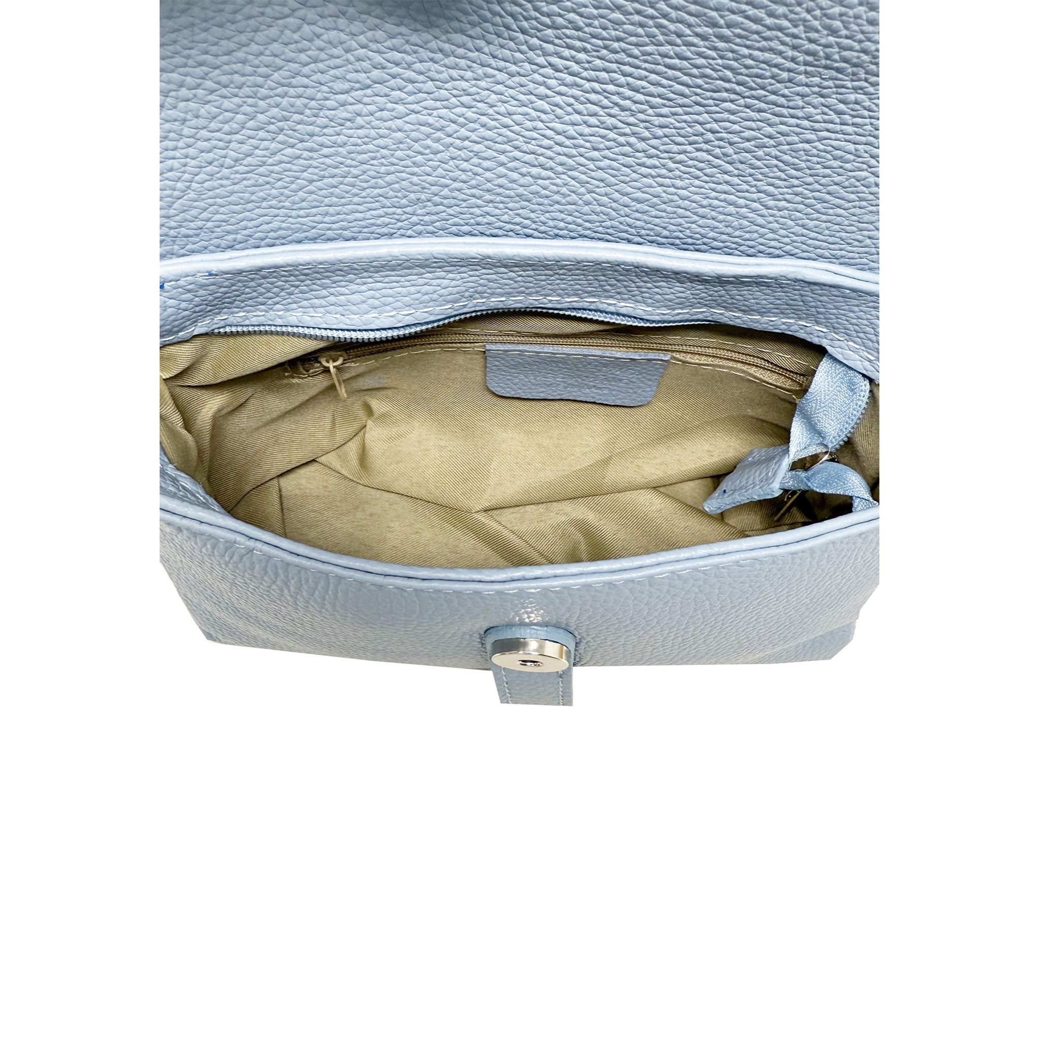 Borsetta a Tracolla Clutch in Vera Pelle Made in Italy