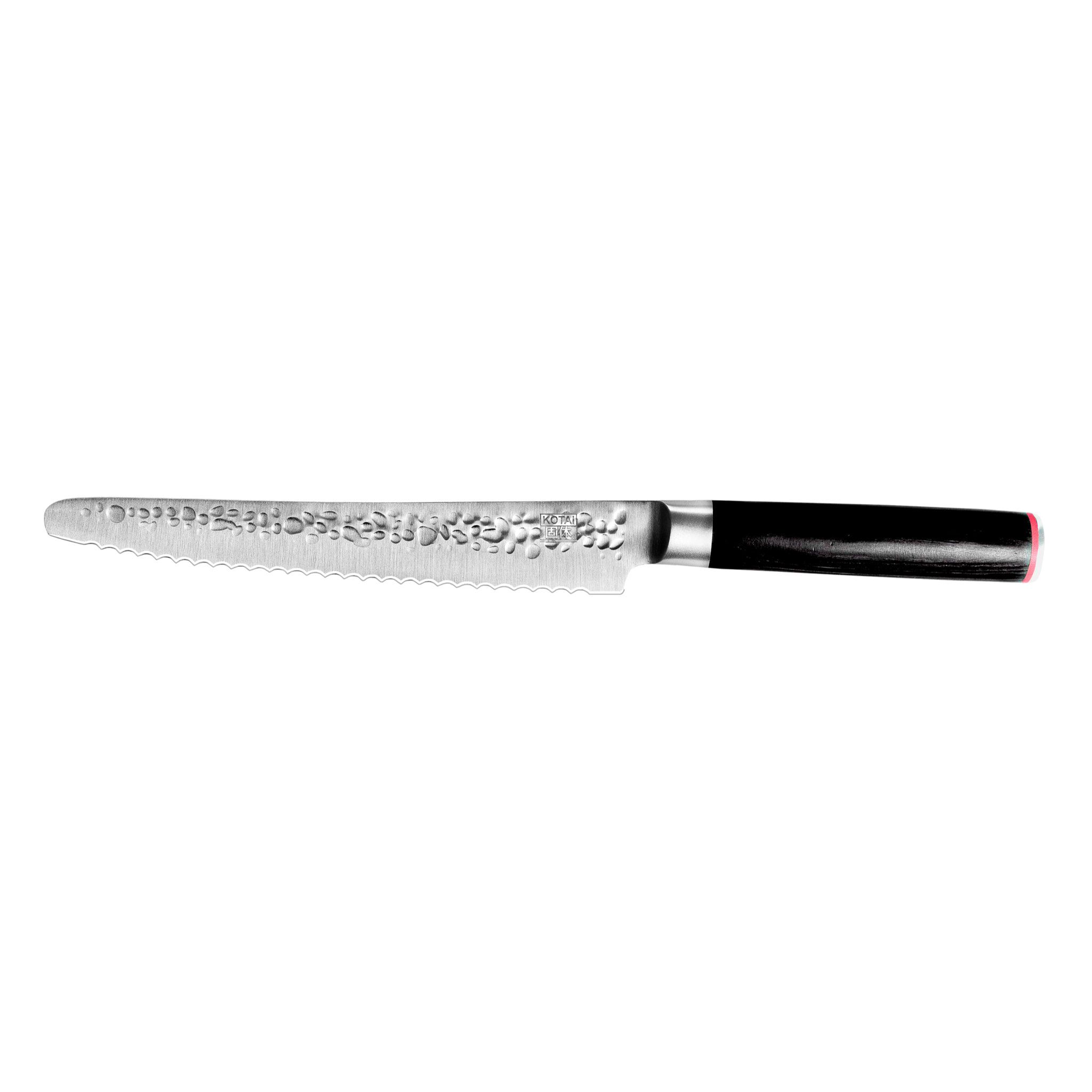 Coltello da pane seghettato | acciaio 440C | L: 20 cm