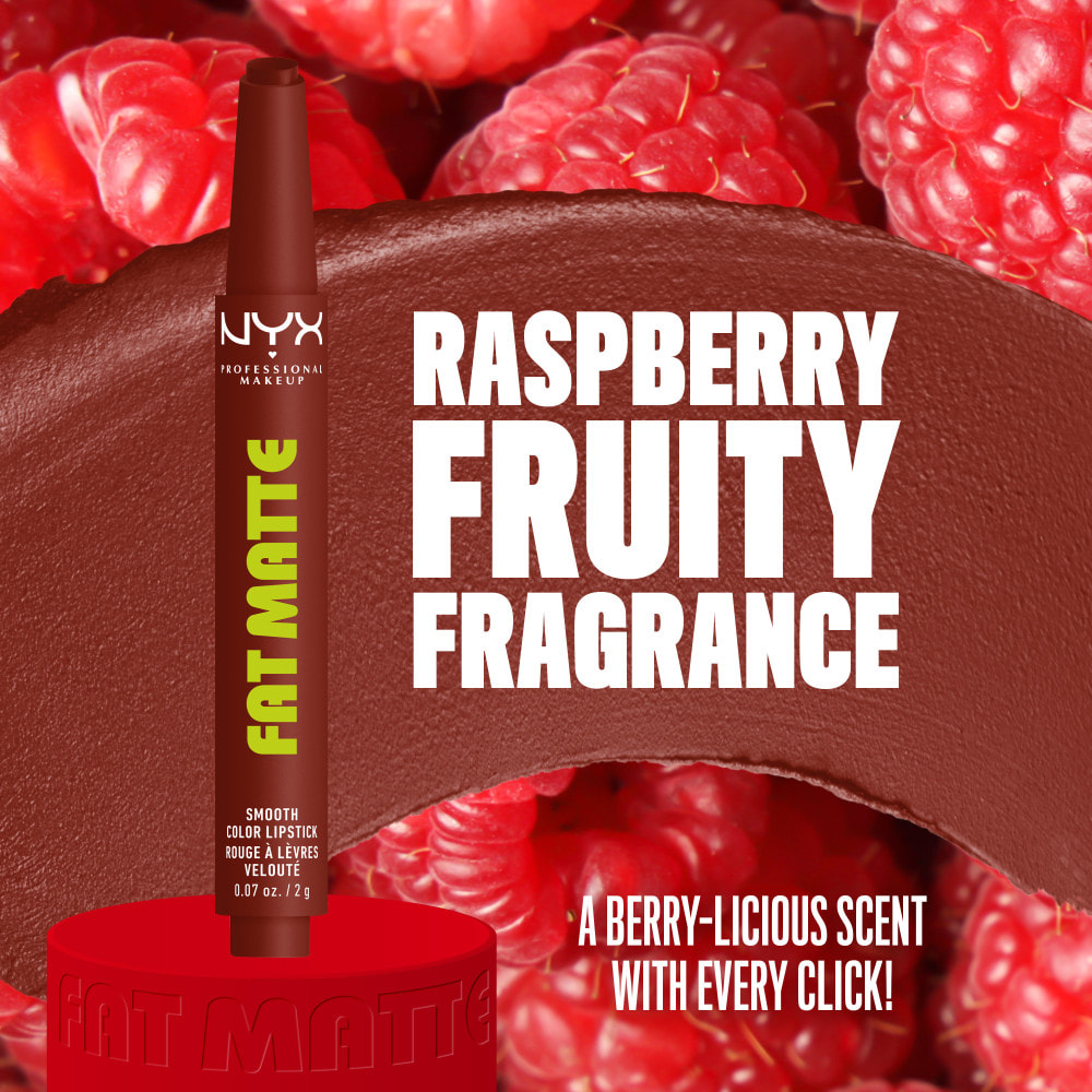 NYX Professional Makeup Fat Matte Rouge à Lèvres Mat Crémeux Cocoa Cuddles