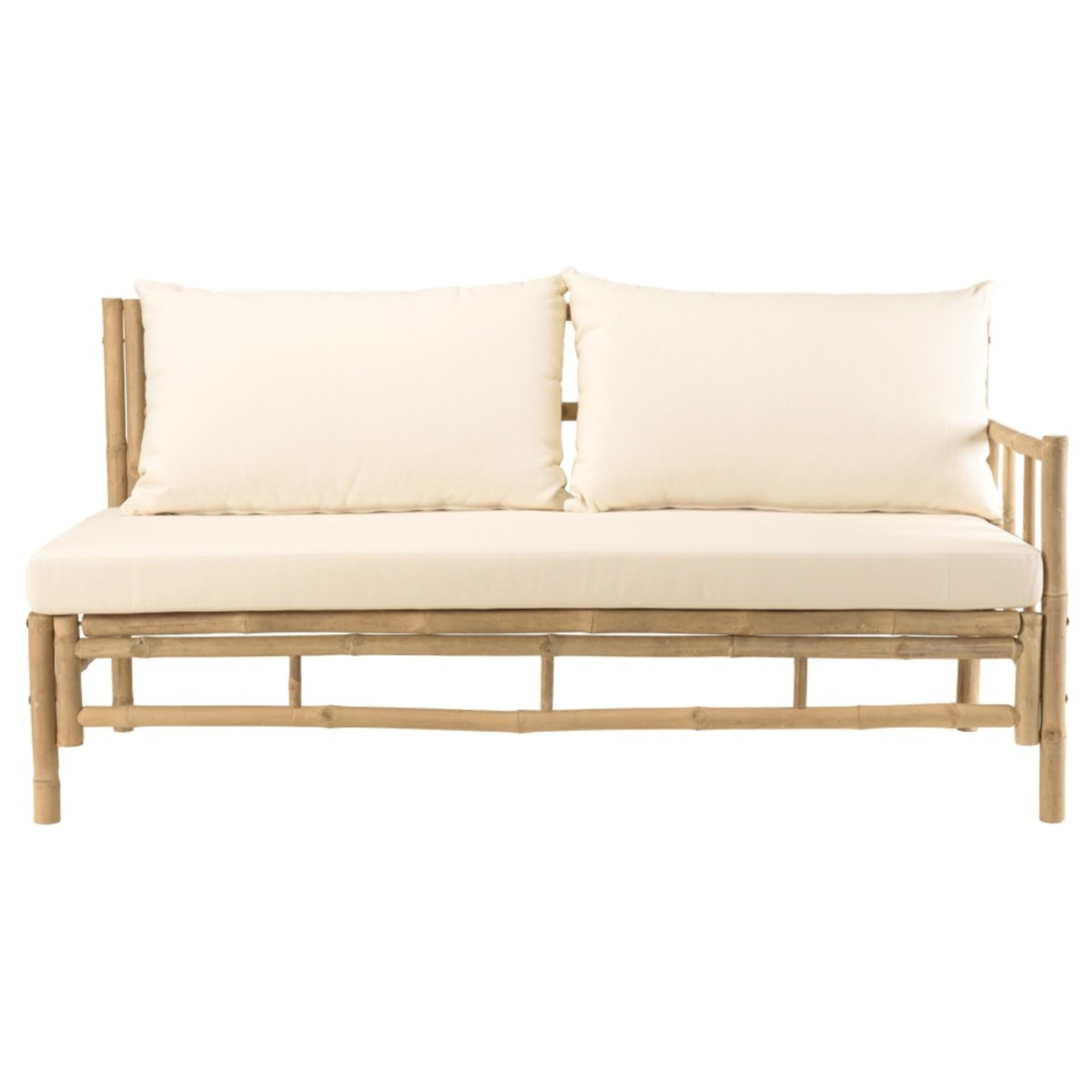 VITAL - Canapé 6 p. 1 table basse en bambou