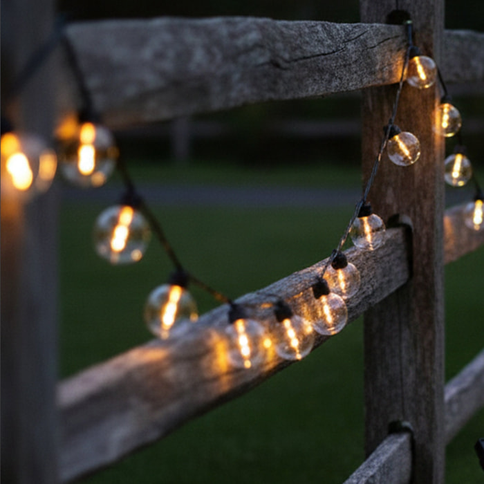 Guirlande solaire BESTY 25 LED 20M