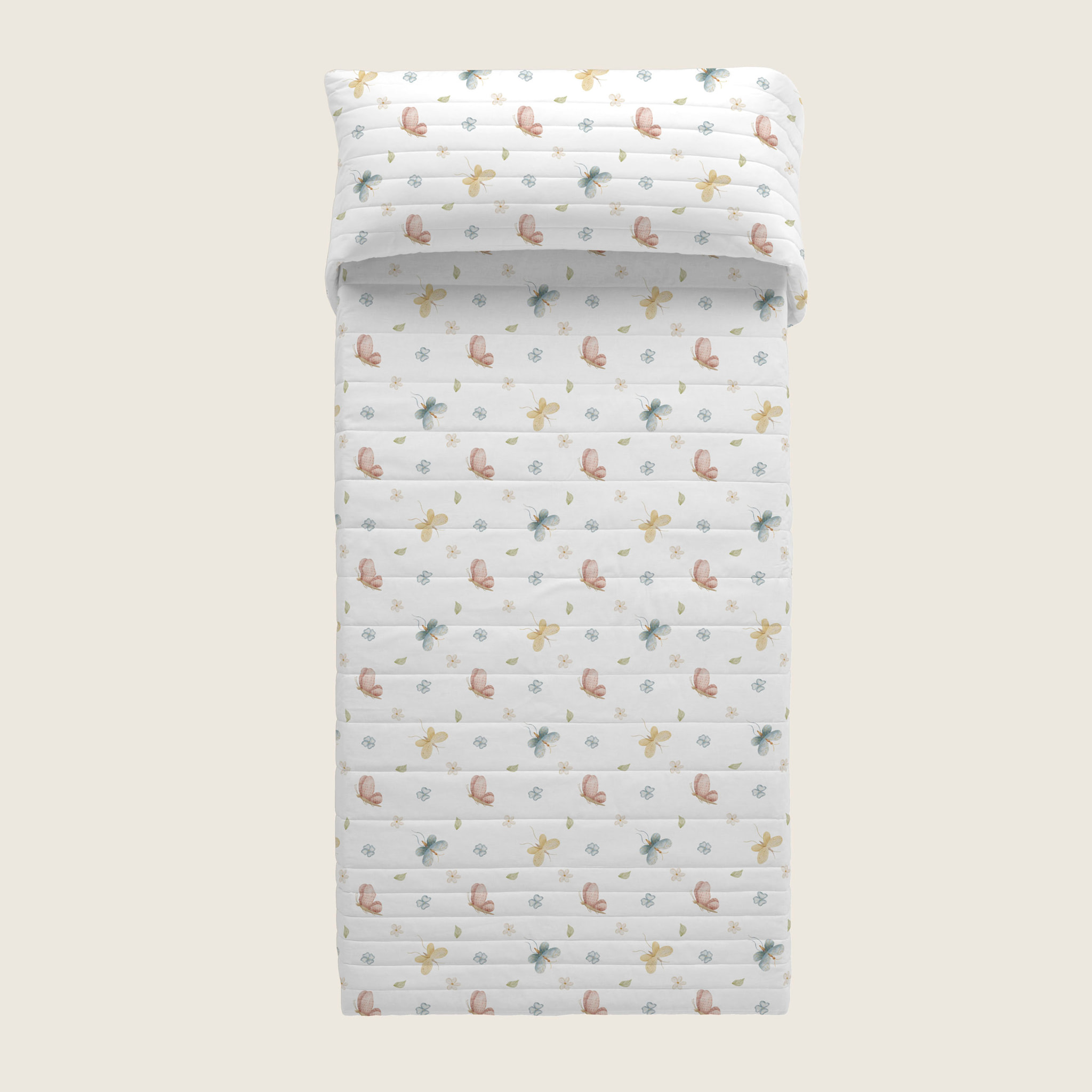 Cool Kids - Colcha Bouti Estampada - Reversible - Infantil - 100% Algodón - Cuna - Lorian