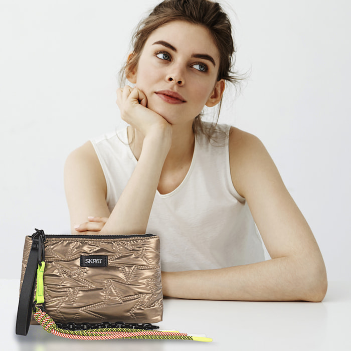 Neceser Mujer Portatodo Skpat Meilen Bronce
