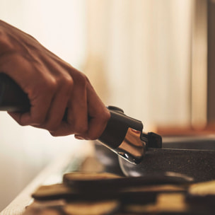 Poêle, 26 cm, Aluminium, Revêtement antiadhésif en céramique