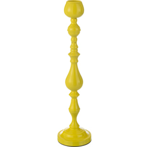J-Line chandelier Monarchy - métal - jaune - large