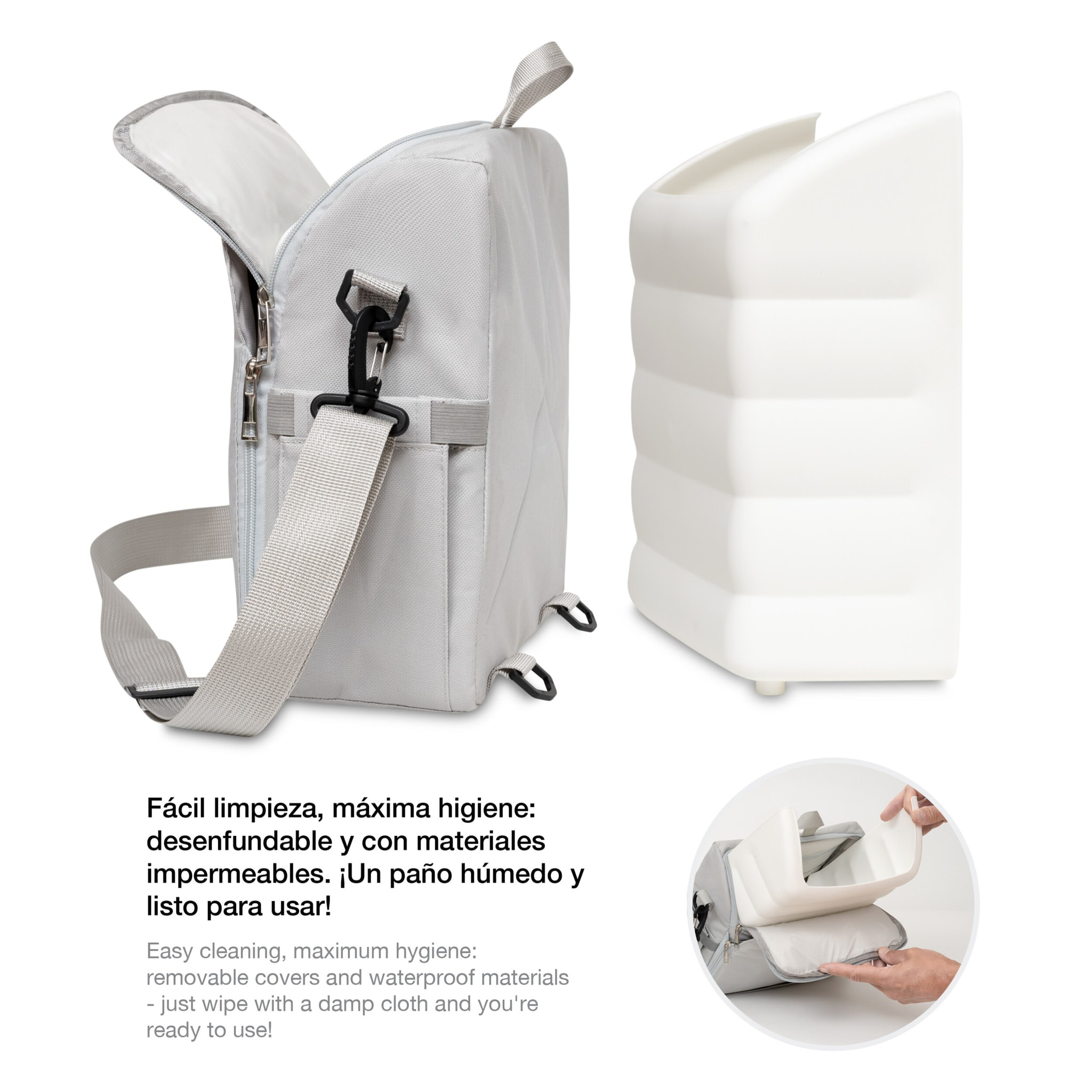 Elevador Real Madrid Gris