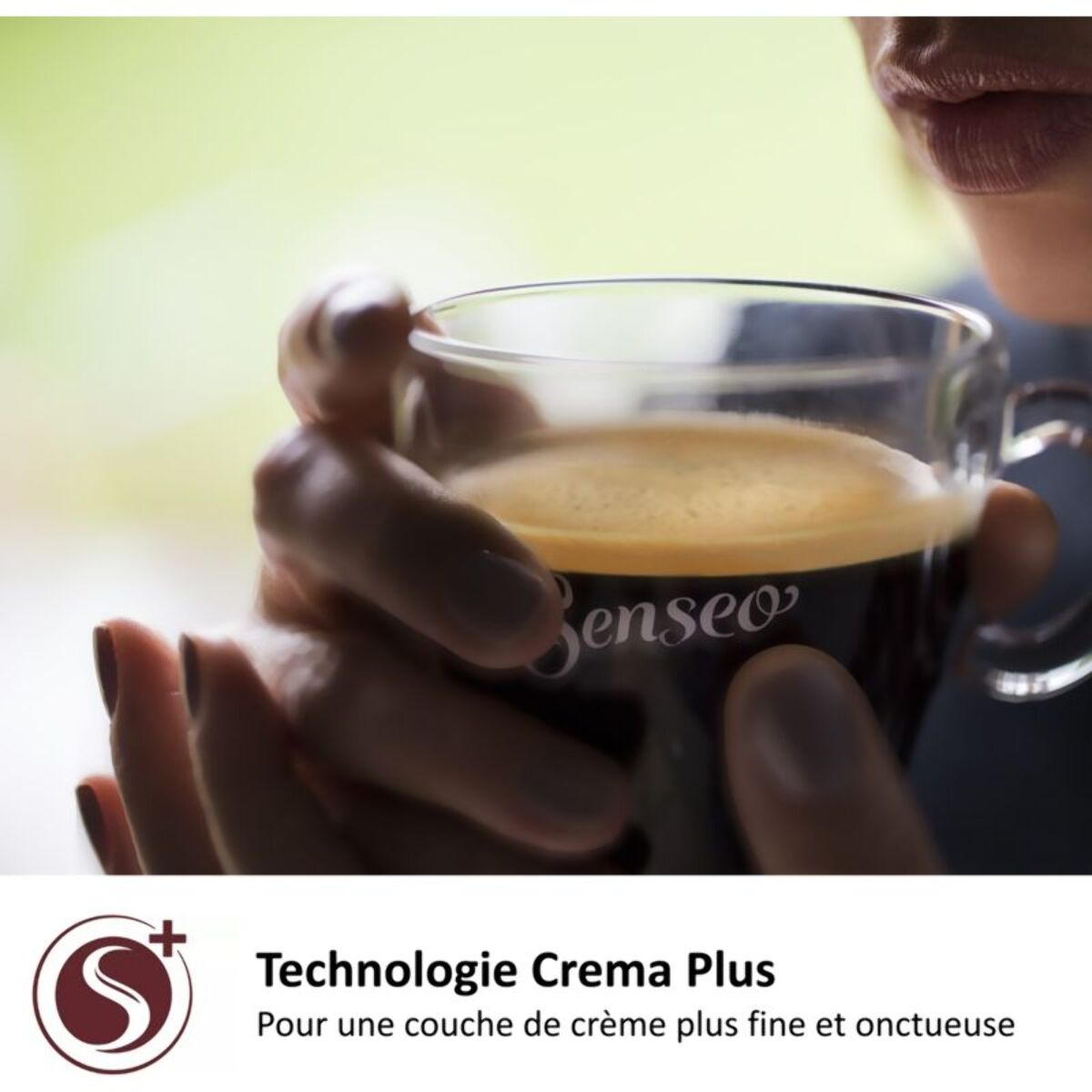 Senseo PHILIPS senseo original plus CSA210/91 rouge