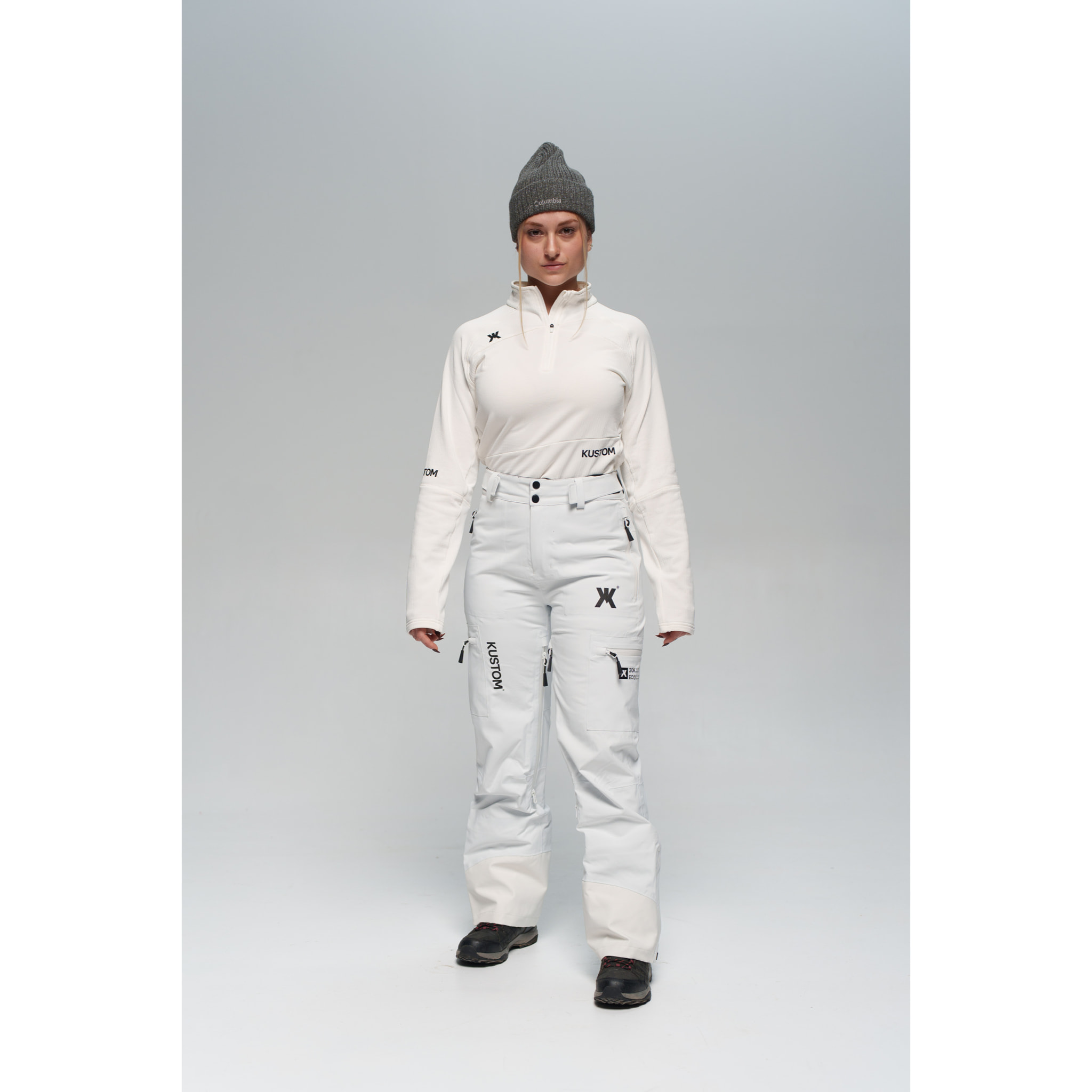 Pantalón para mujer KUSTOM AQUILO Pants - Blanco