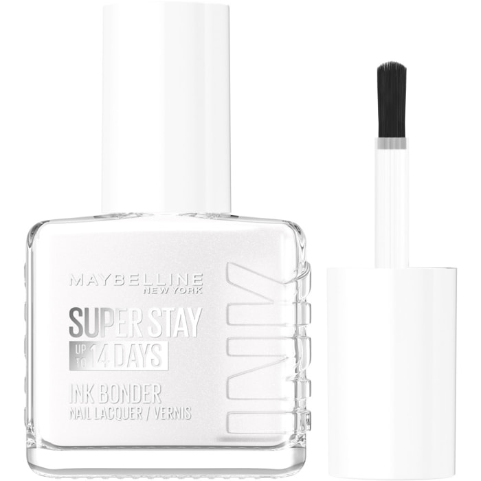 Maybelline New York - Superstay Ink Bonder - Vernis à Ongles - Teinte: 77 BLANC NACRÉ