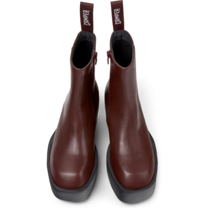 Stivaletti - CAMPER Billie - Bordeaux - Pelle liscia