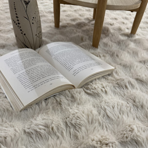 BUBBLE - Tapis doux beige