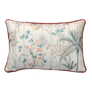 Cojin Monos Hojas Tropical 45x13x30 Cm