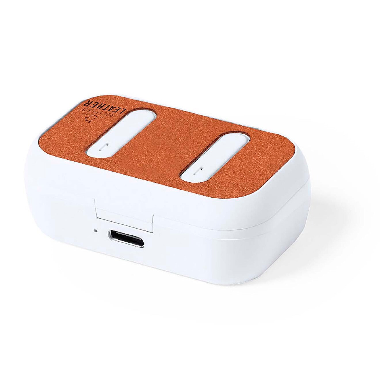 Cuffie RABS e pelle bluetooth. Batteria 30 mAh/Base di ricarica 300 mAh