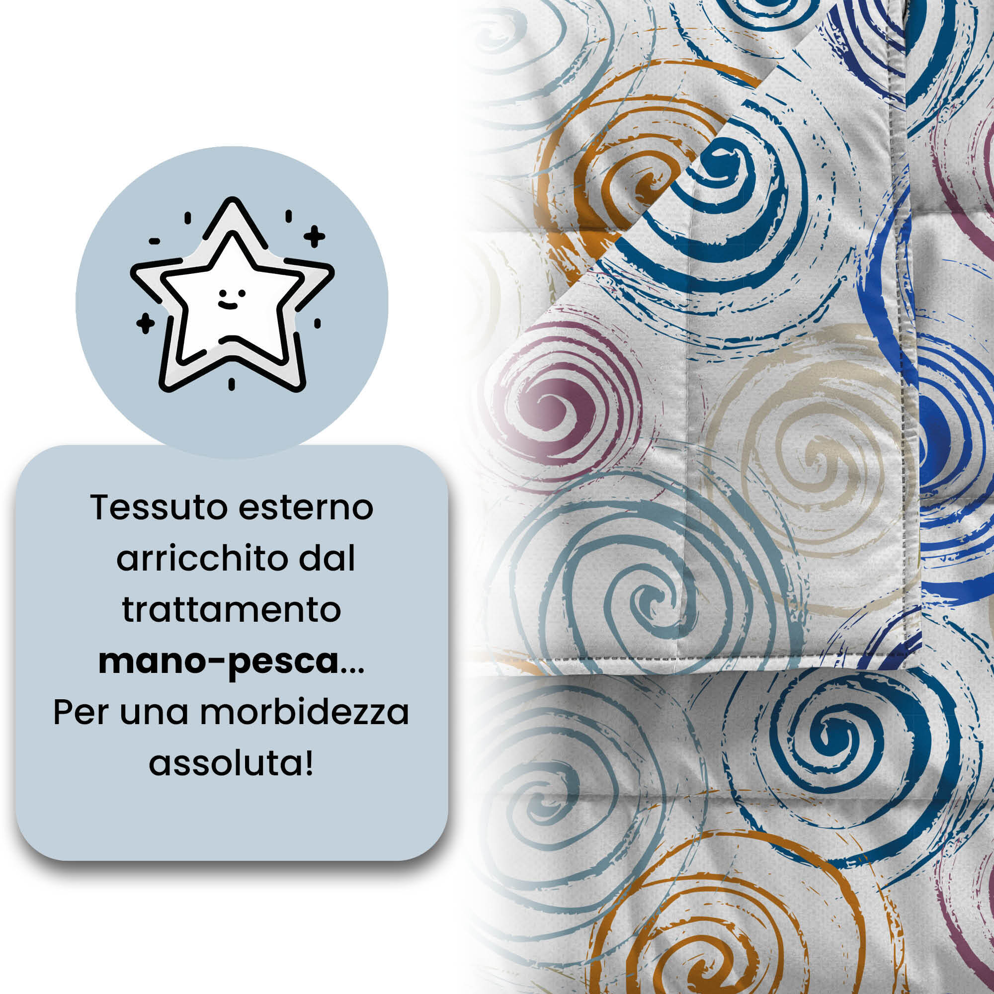 TRAPUNTINO ESTIVO BASIC, 100gr - Made in Italy - SINGOLO