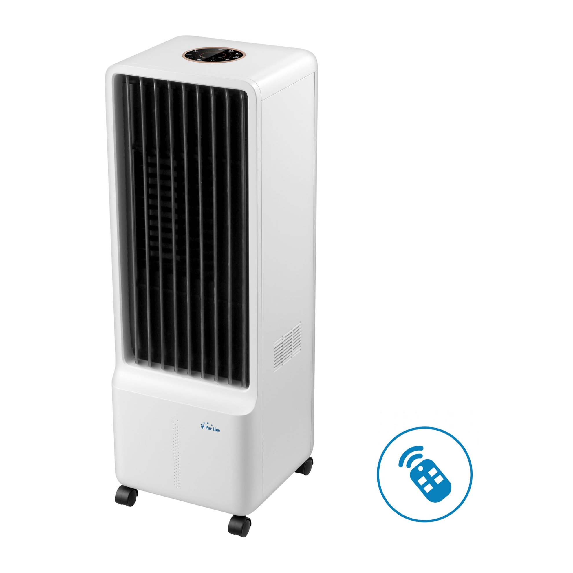 Rafraichisseur d'air par évaporation à débit élevé avec purificateur