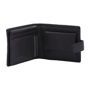 Portafoglio  da uomo In Vera pelle Made in Italy 9,5x12x2,5 cm
