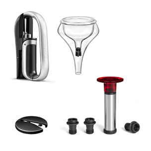 Œnologie - Set de 4 accessoires œnologiques