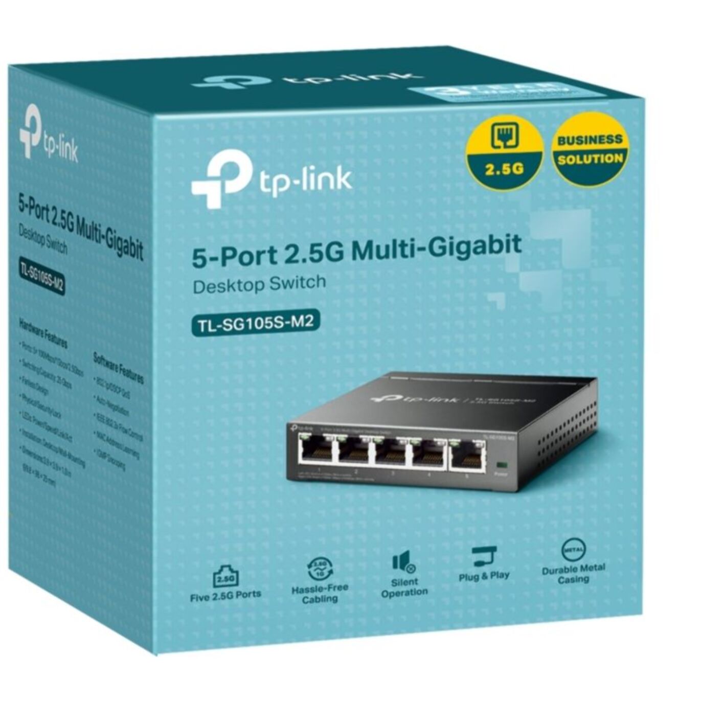 Switch ethernet TP-LINK de bureau 5 ports SG105S-M2