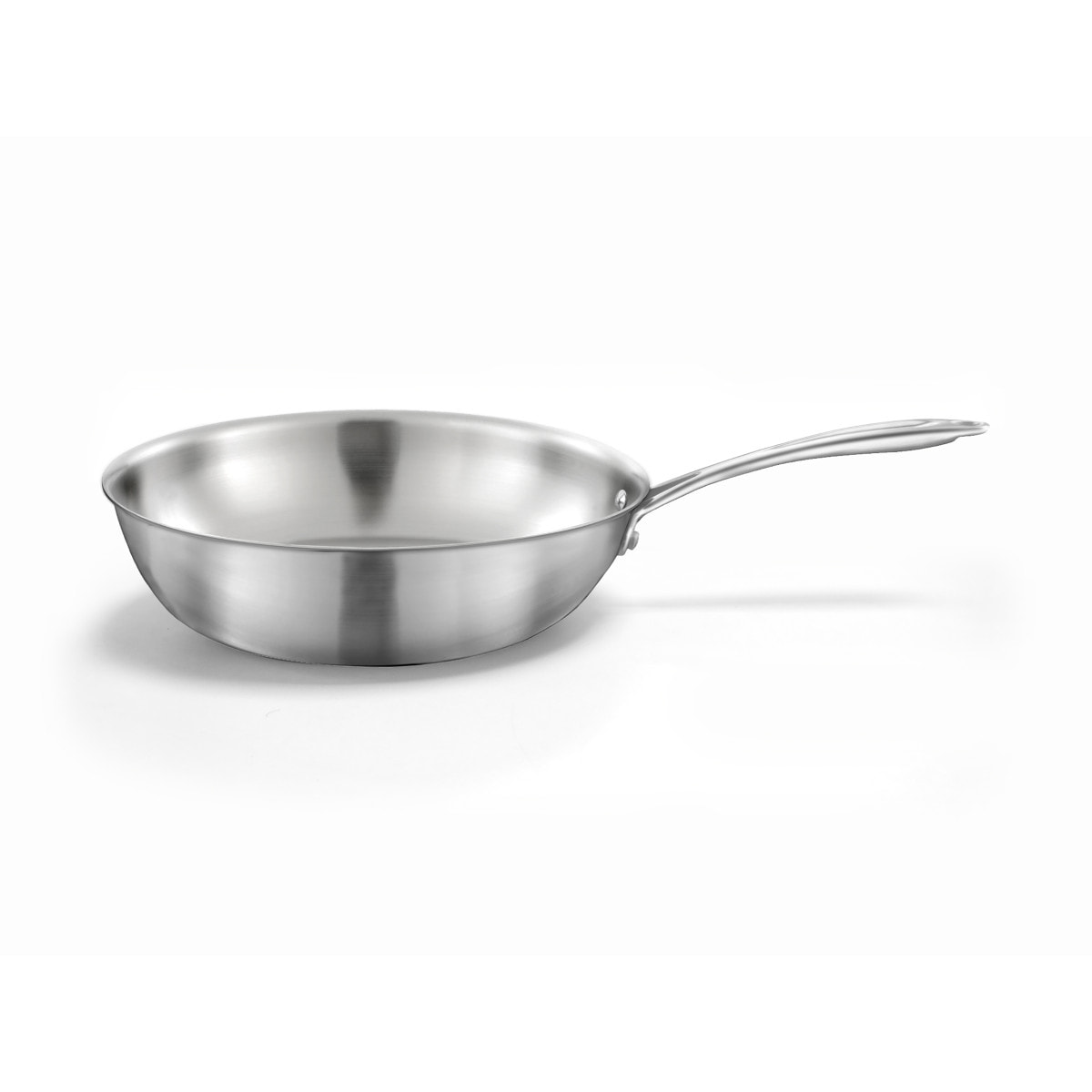 Gourmet - Wok de 28 cm de inoxidable triply