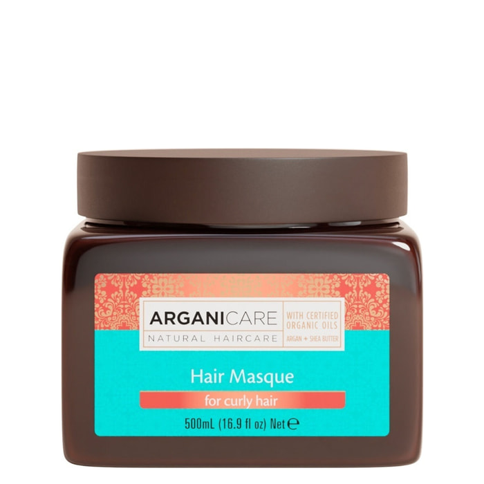 Argan - Masque Nourrissant - Cheveux Bouclés 500 ml