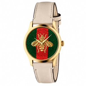 Reloj Gucci YA1264128 Mujer Analogico Cuarzo con Correa de Cuero