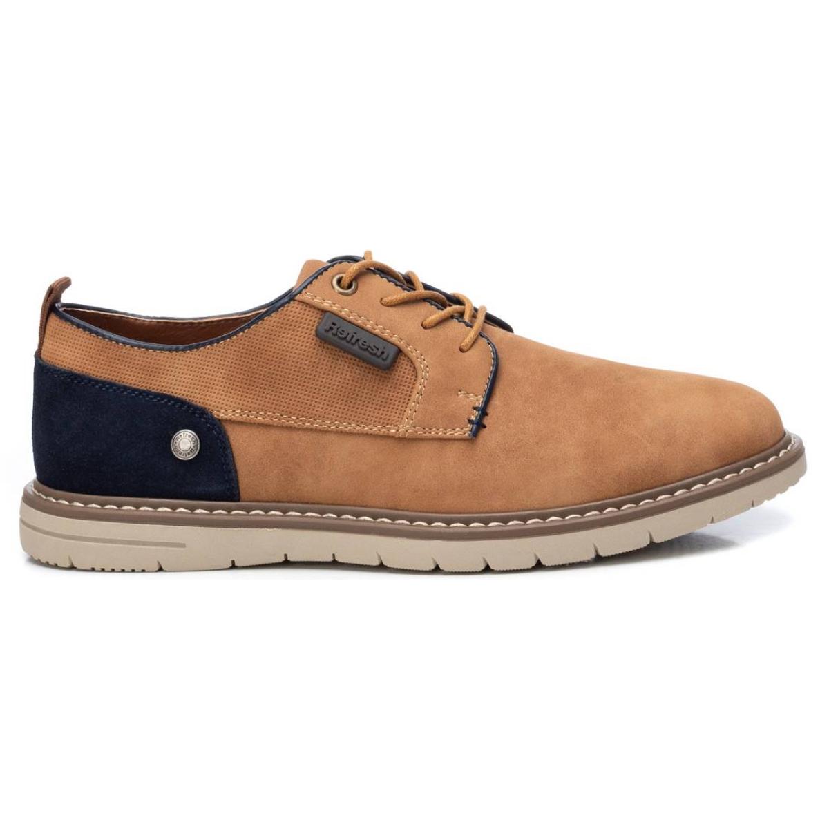 Zapato blucher/derby camel