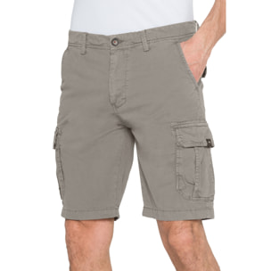 Bermudas cargo Hot Buttered Athabasca gris