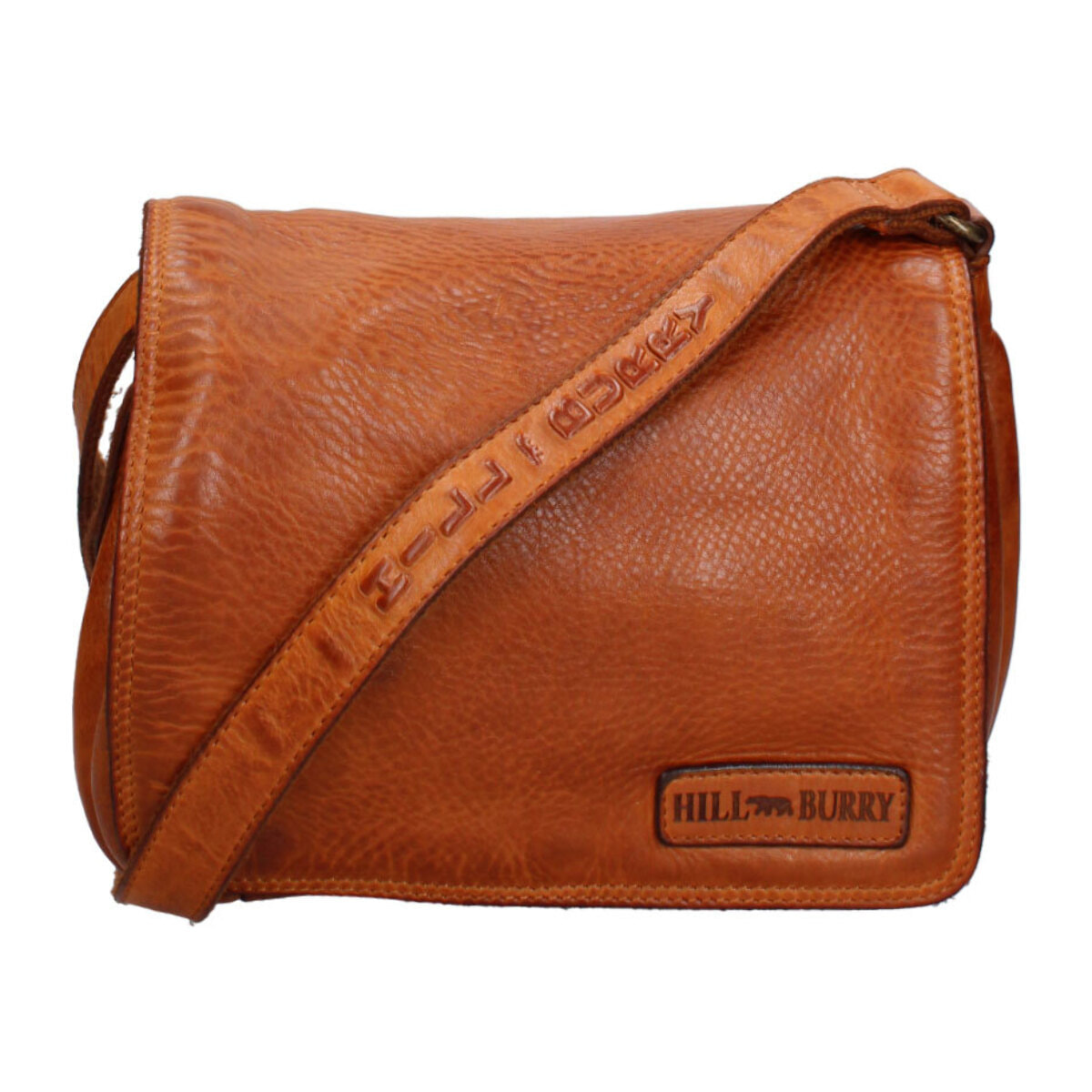 Borsa a tracolla  da uomo In Vera pelle Made in Italy 23x21x8 cm